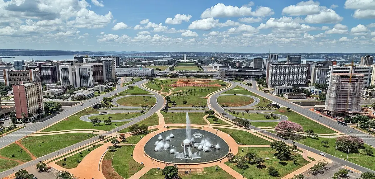 Planalto Central em Brasília, Distrito Federal