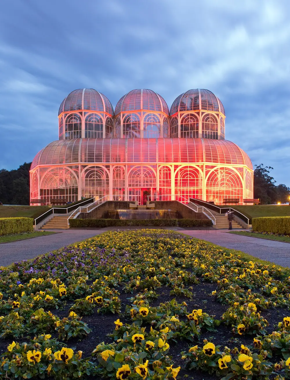 Estufa principal do Jardim Botânico em Curitiba, Paraná
