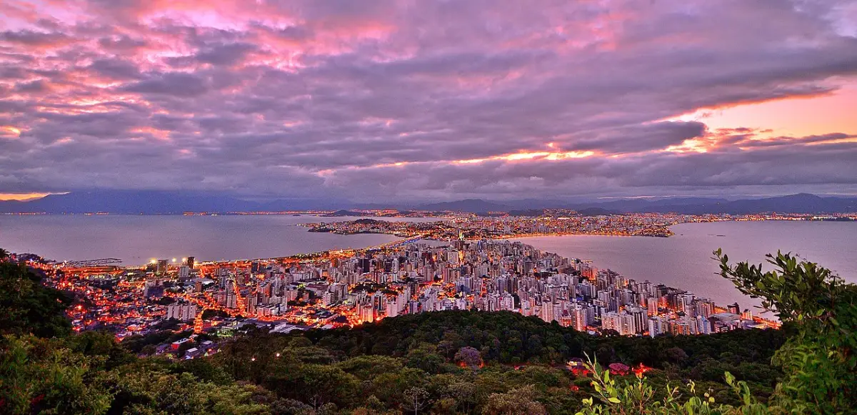 Morro da Cruz em Florianópolis, Santa Catarina