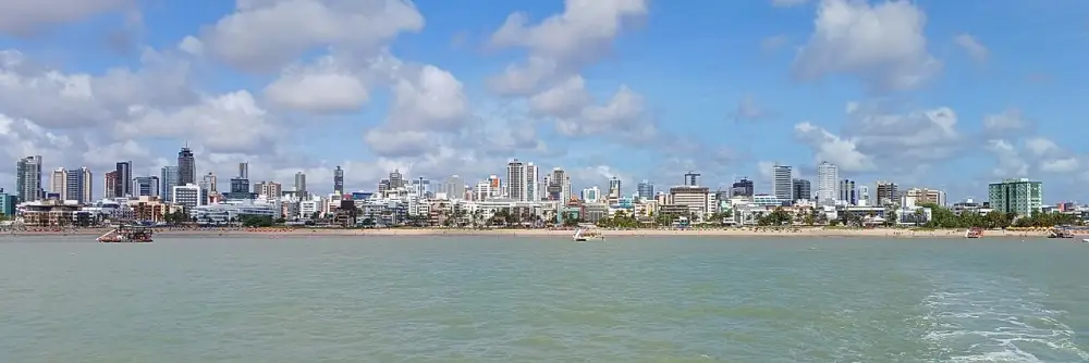 Orla em João Pessoa, Paraíba