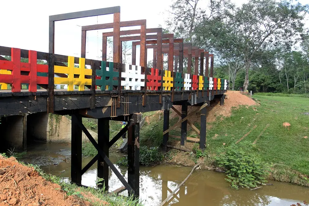 Passarela do Parque Tucumã em Rio Branco, Acre
