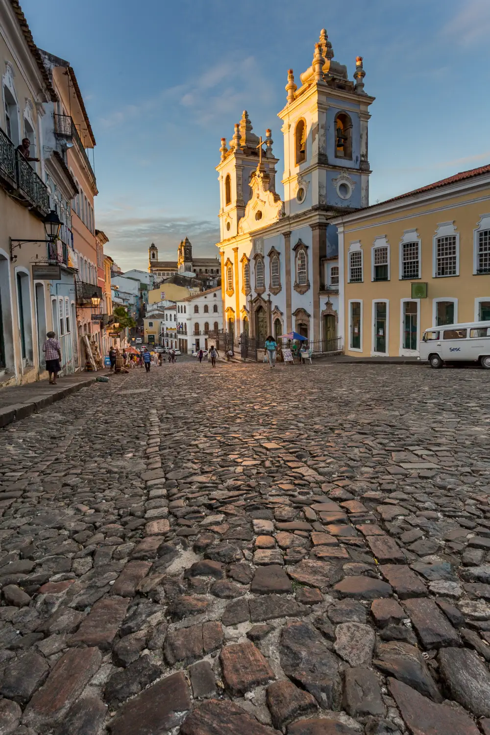 Igreja do Rosário dos Pretos, no Pelourinho em Salvador, Bahia