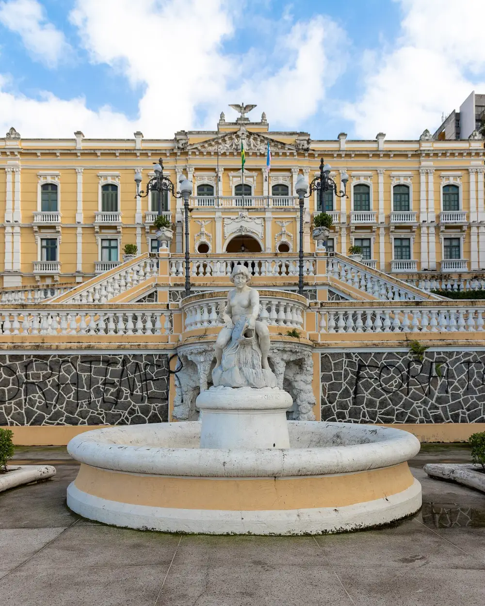 Palácio Anchieta Escadaria Bárbara Monteiro Lindenberg em Vitória, Espírito Santo